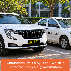 Chauhantaxi vs. OLA/Uber – Which Is Better for Tricity Daily Commuters?