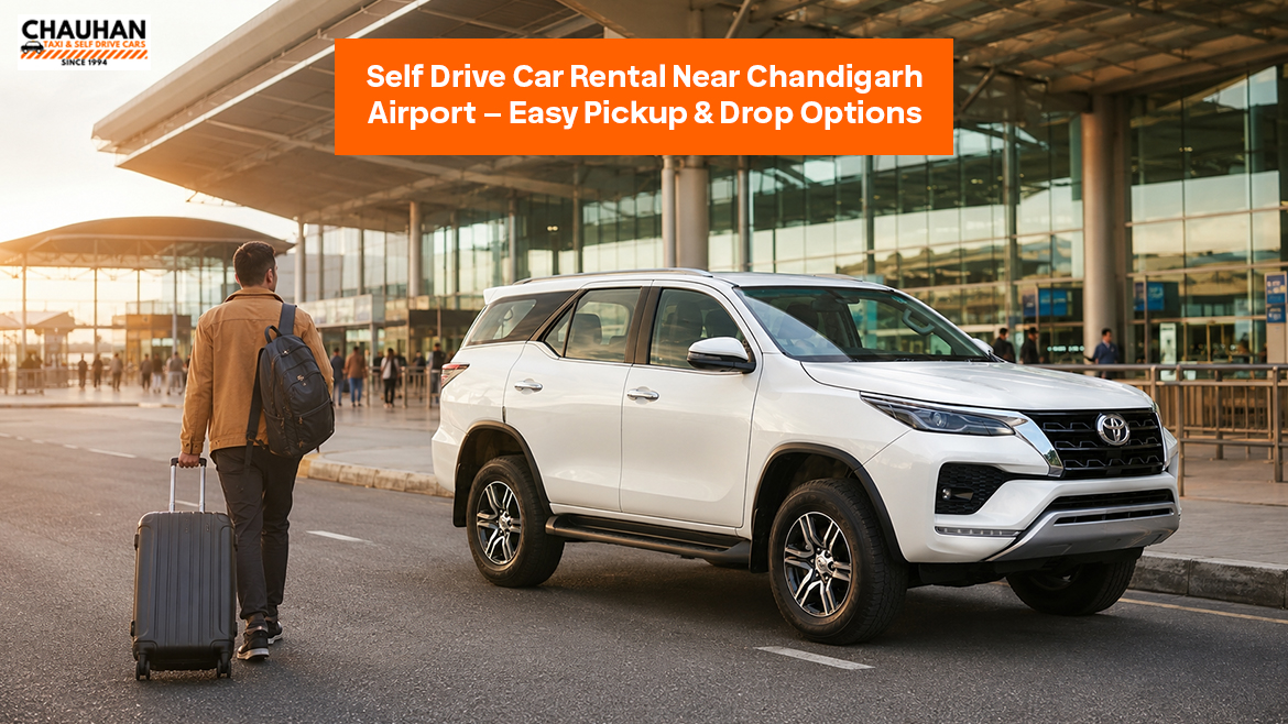 elf Drive Car Rental Near Chandigarh Airport | Book Now