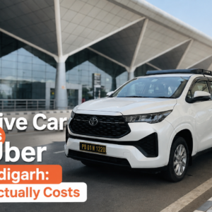 Self Drive Car vs Ola Uber in Chandigarh: What It Actually Costs